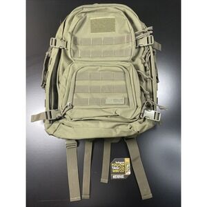 Highland Tactical Green Major Military Backpack - Main Laptop Pocket - NWOT